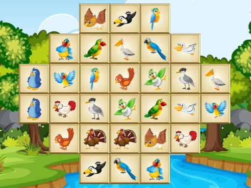Birds Mahjong Deluxe Game Image Birds Mahjong Deluxe Game