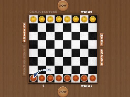 Checkers Mania Game Image Checkers Mania Game